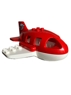 Lego® Duplo® letadlo červenobílé